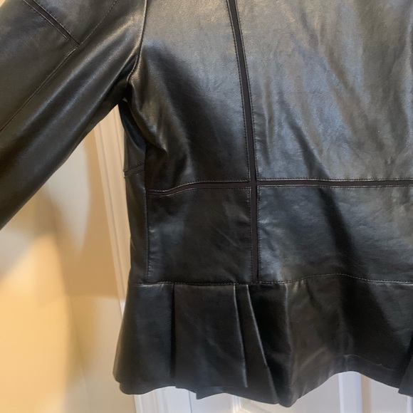 Vegan Leather Jacket - Picture 4 of 7